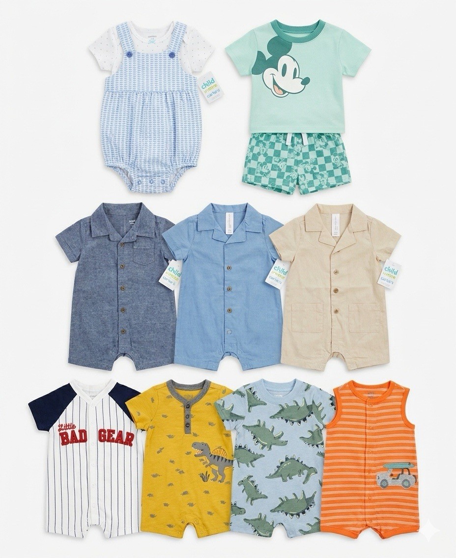 NWT/NWOT HUGE LOT Baby Boy Clothing & Shoes, 65+ pieces!! Size NB-6M