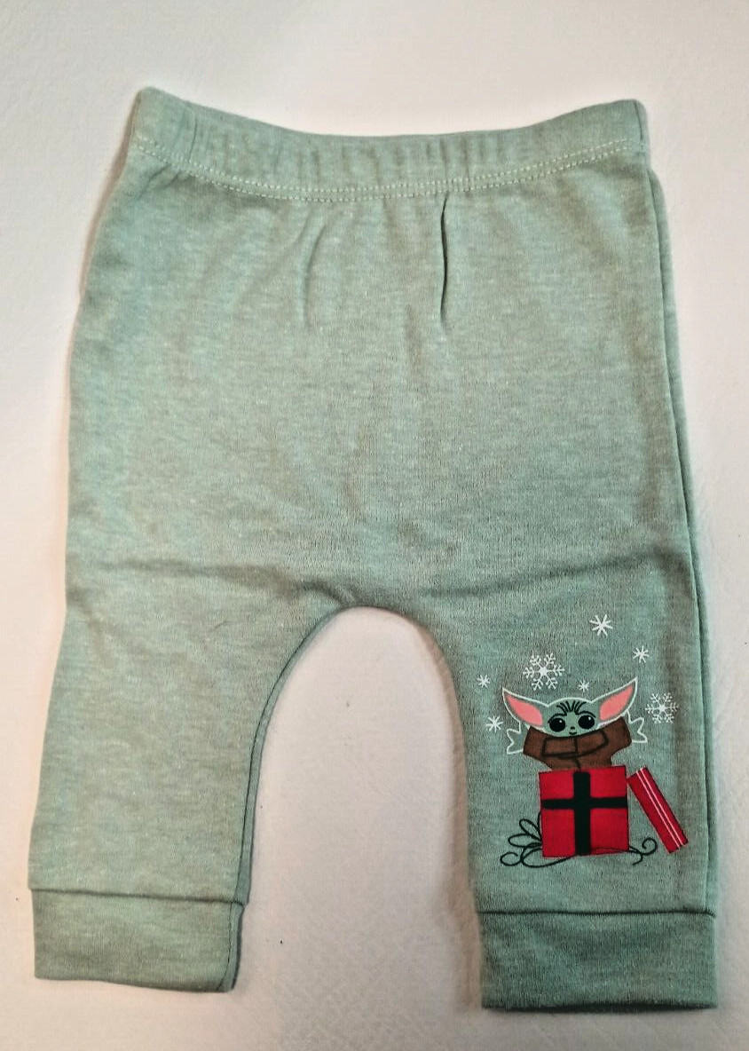 Baby Yoda Christmas Infant 5-Piece Set Layette Size 0-3 Months Grogu Star Wars