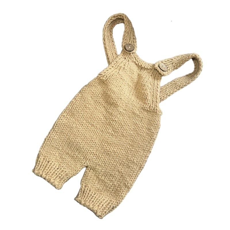 Photoshoots Baby Suspender Pants Stretchy Knit Fabric Soft Newborns Outfit