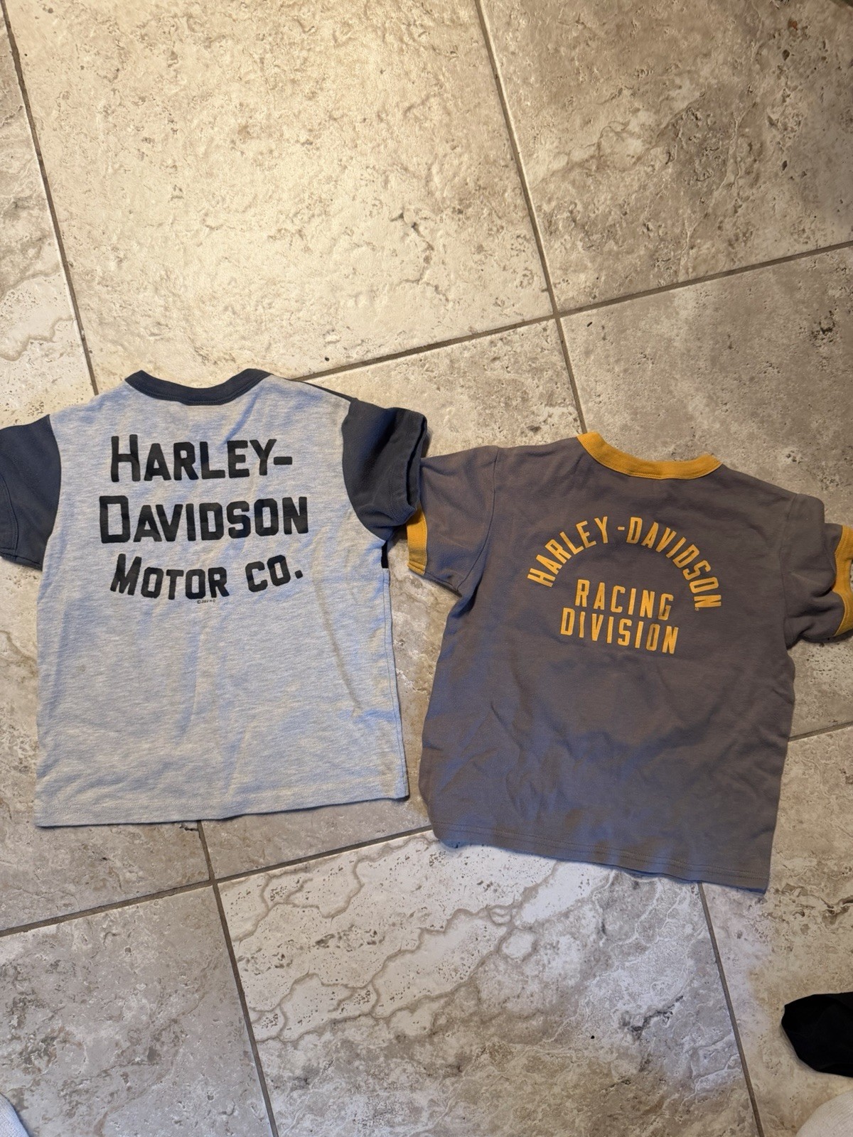 harley davidson baby tee size 4/5 years