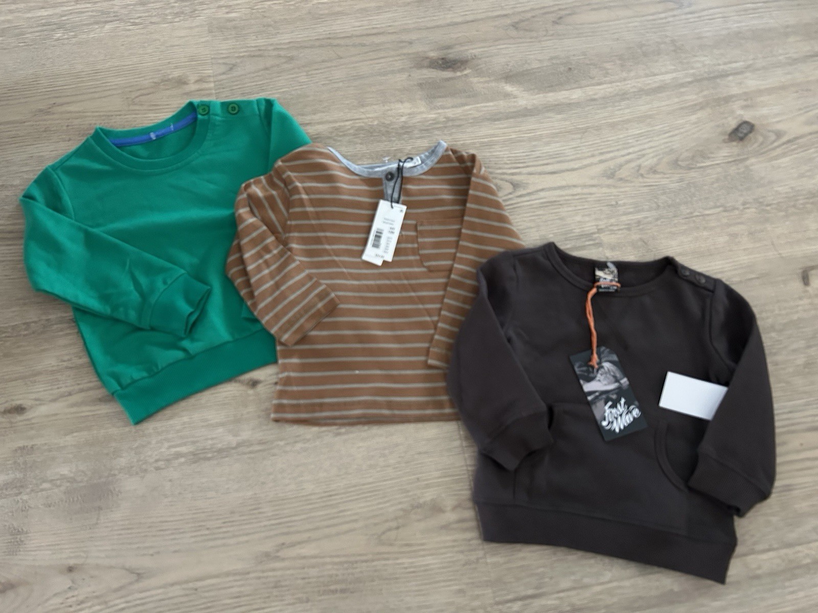 Boys Clothing Lot 12 Month 3 Tops/Sweatshirts New