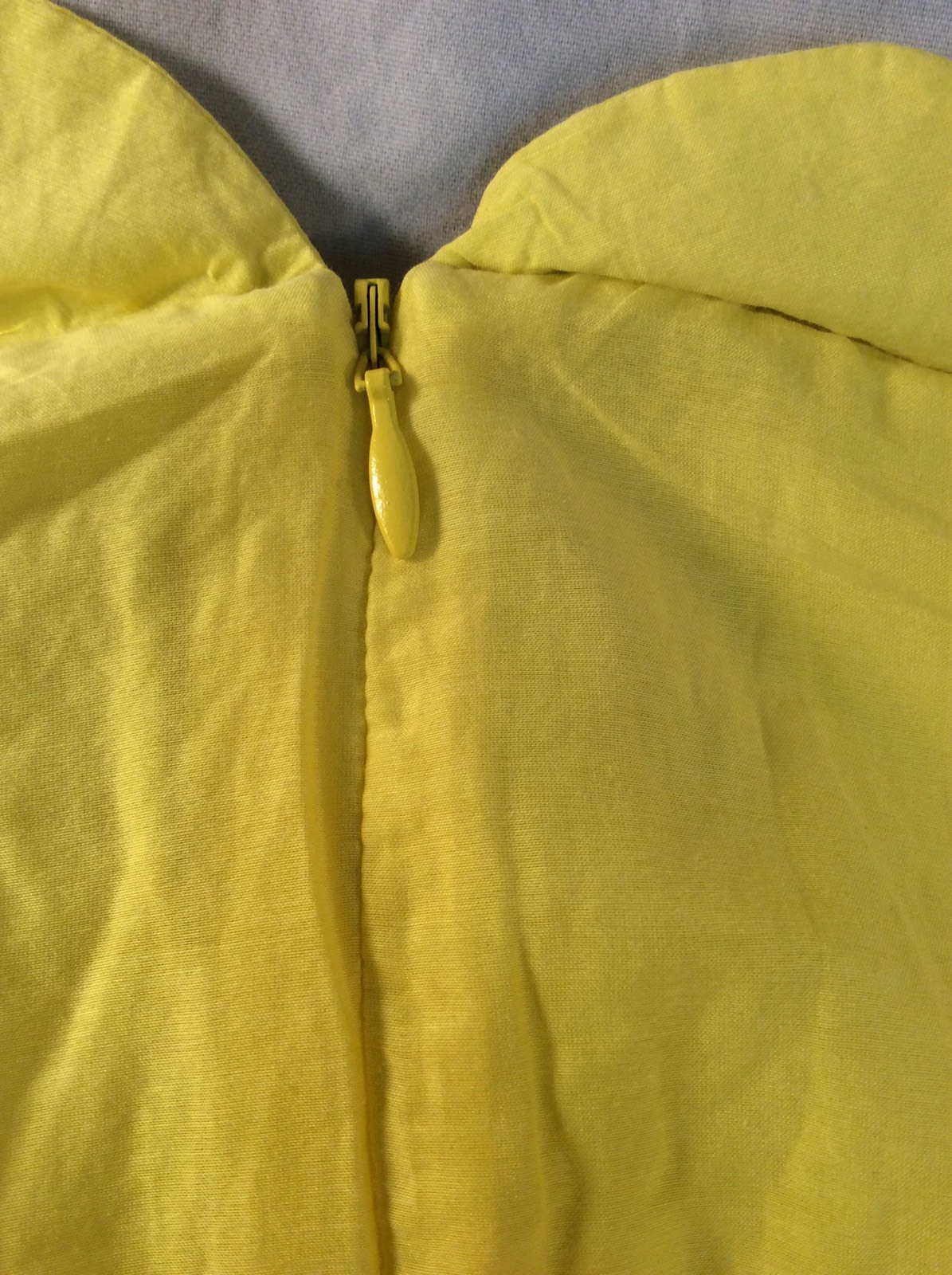 Egg Baby Yellow Dress 18 Months Embroid Peter Pan Dress New With Tags Box Q