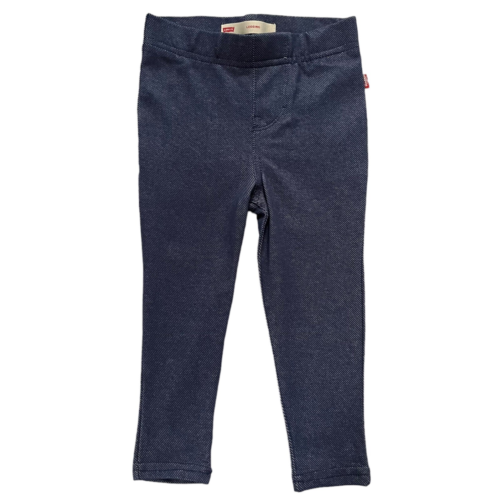 Levis Baby Girls Leggings & Hoodie Pullover Outfit Set 12-24 Months Blue Gray