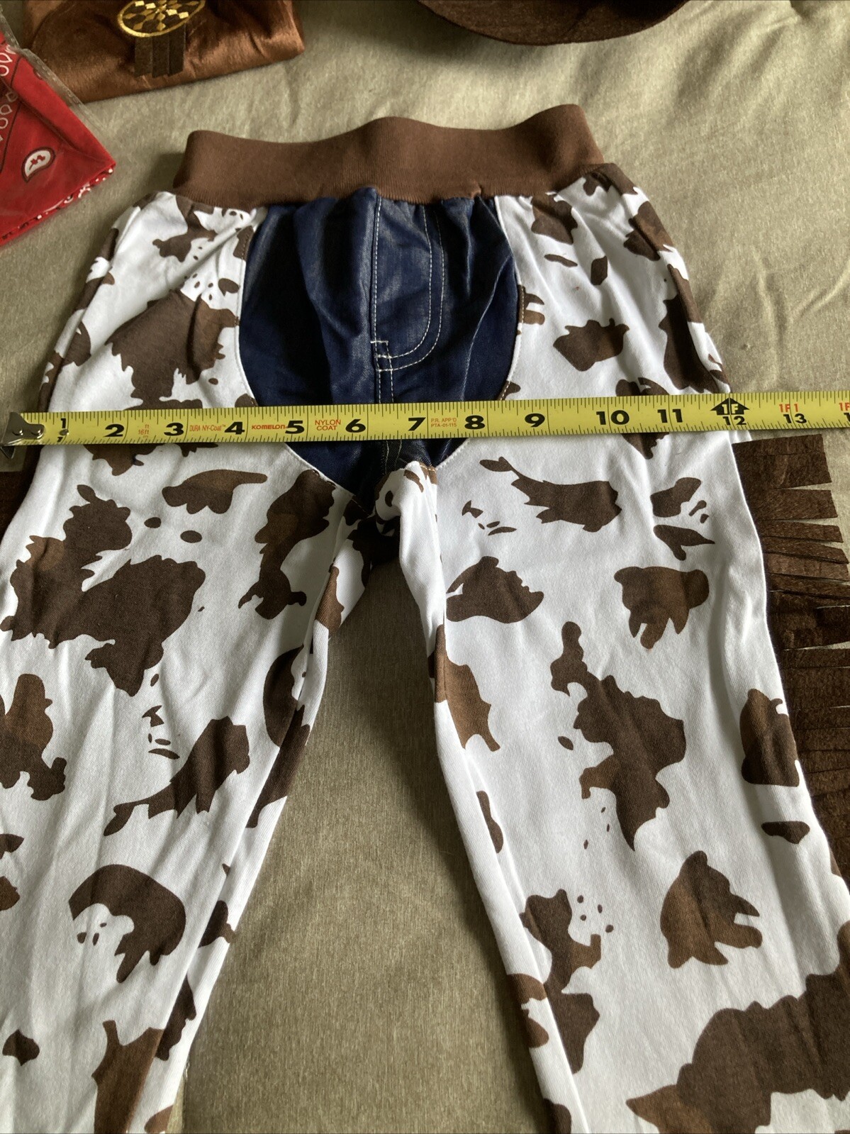 Infant Toddler Cowboy Outfit Costume 9-24 Months Pants Vest Hat & Scarf NEW