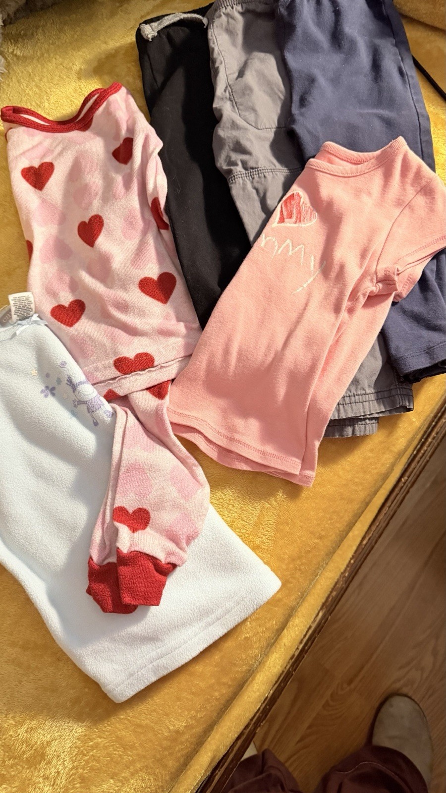 18pc Lot Girls sizes 24m – 2t – 3t & 4t Dresses Pants ~ Bathing Suit PJs & Tops
