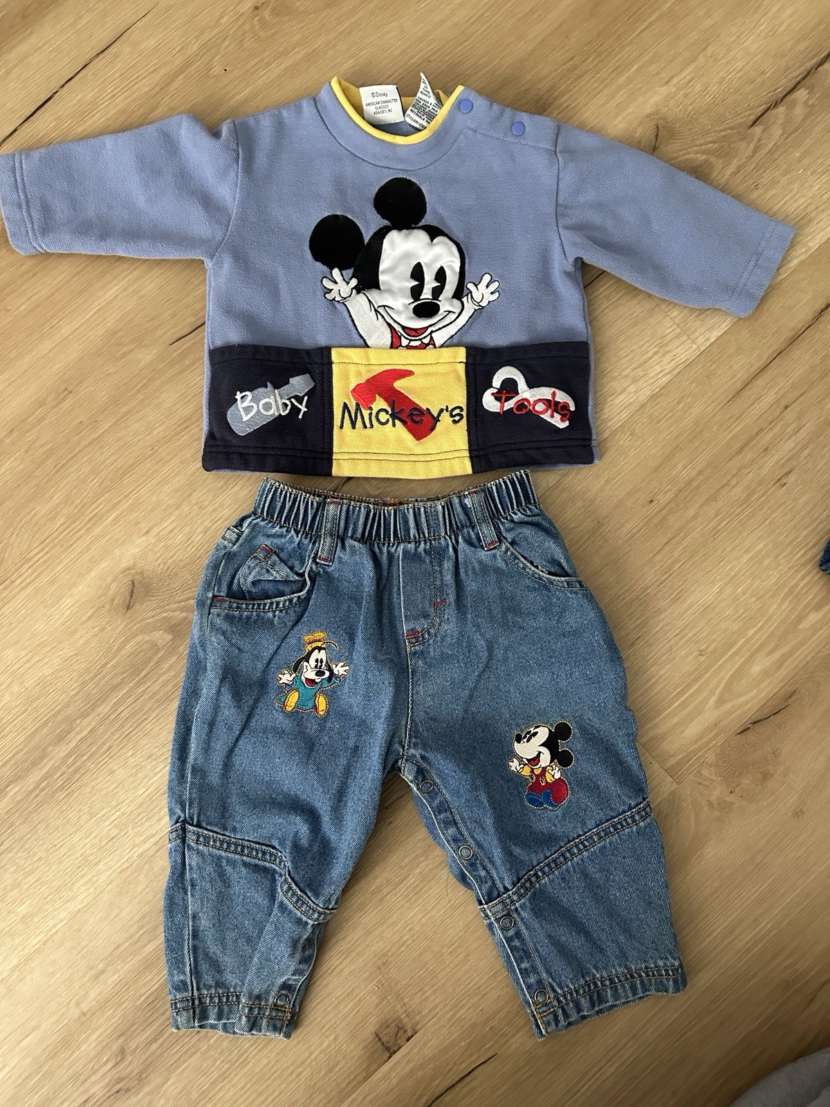 Vintage Mickey Mouse 2 Piece Set