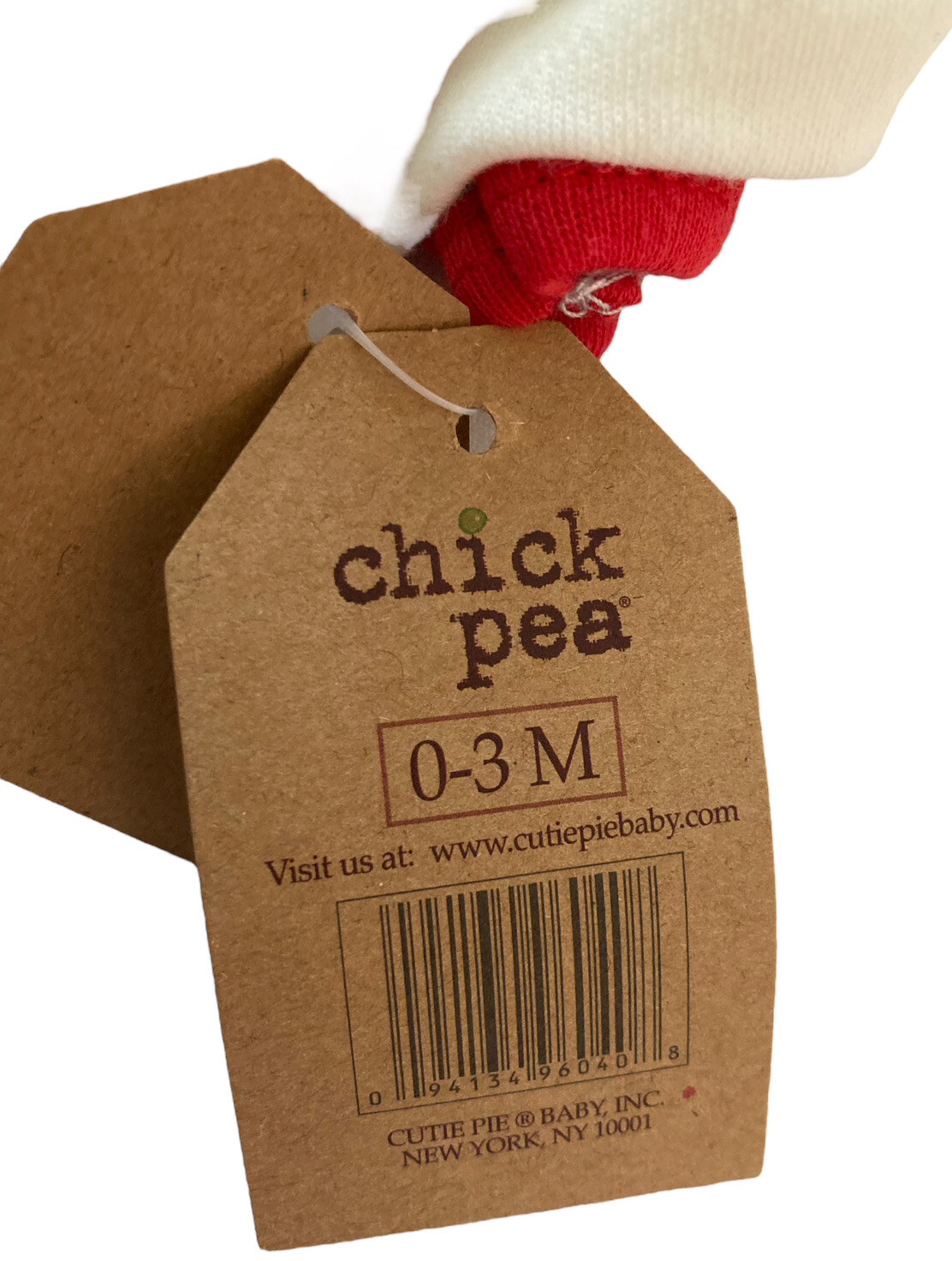 NEW Chick Pea Christmas Infant Set 3 Pc 0-3 Months Shirt Pant Santa Hat Boy Girl