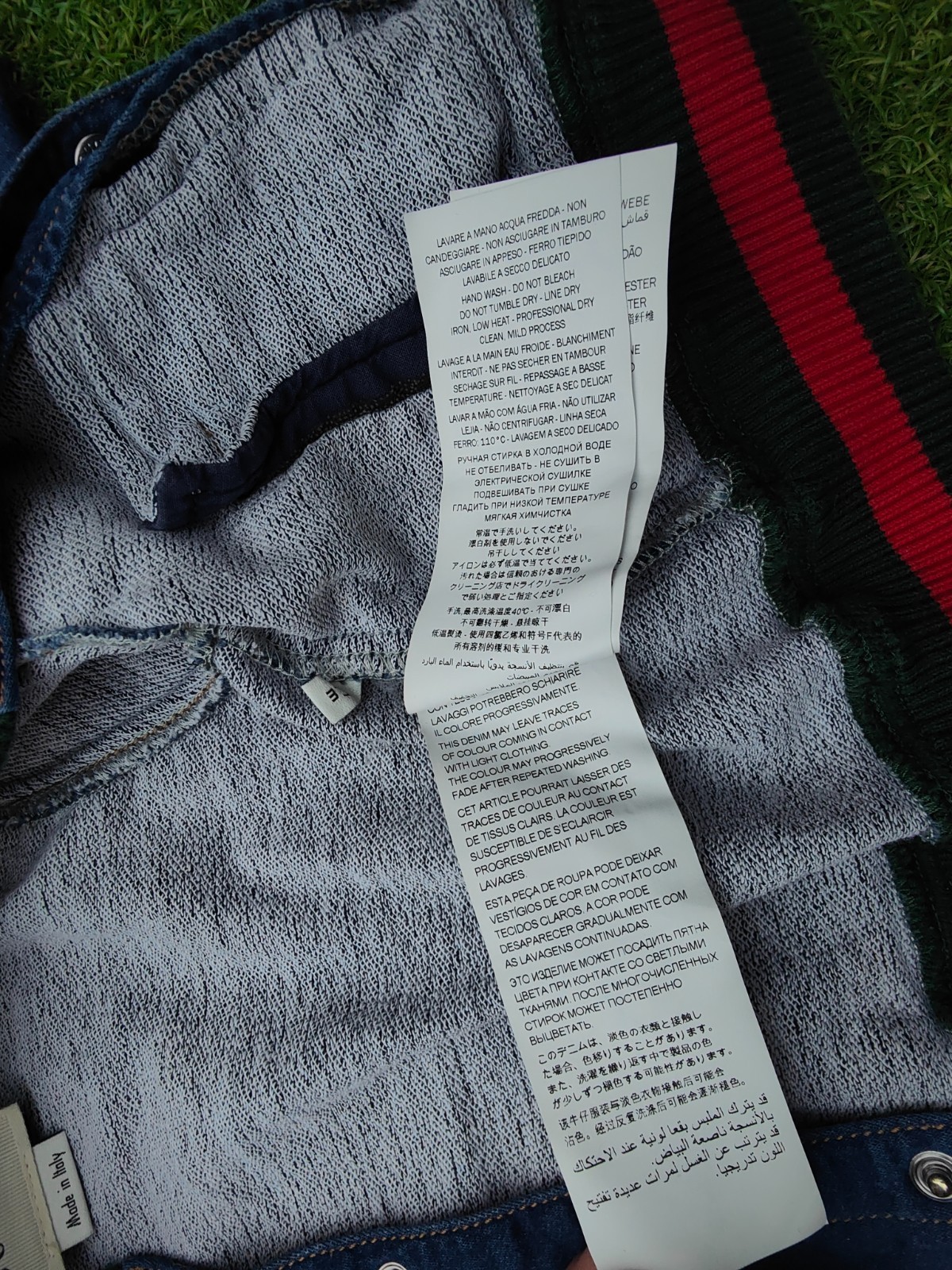 Gucci beautiful denim jacket for a baby/toddler 6-9 months, Excellent
