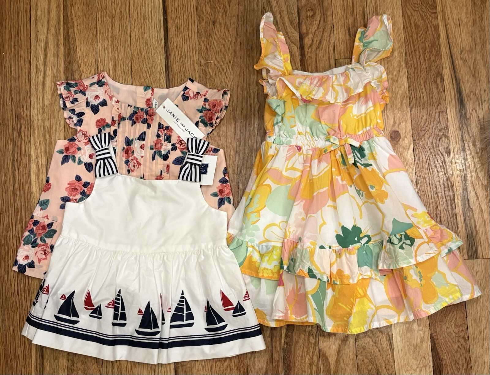 NWT Janie and Jack Girl’s Summer Lot 3 pieces 2T