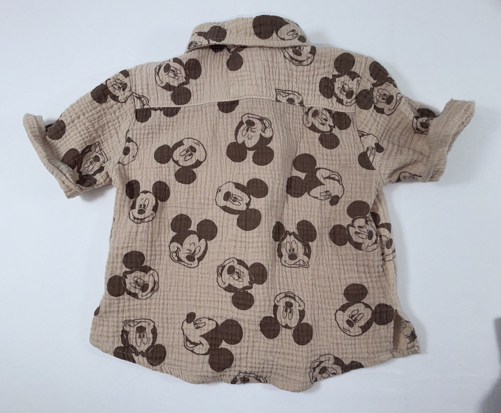 Disney Junior 3T Mickey Mouse Toddler Boy’s 2-Piece Matching Muslin Short Set