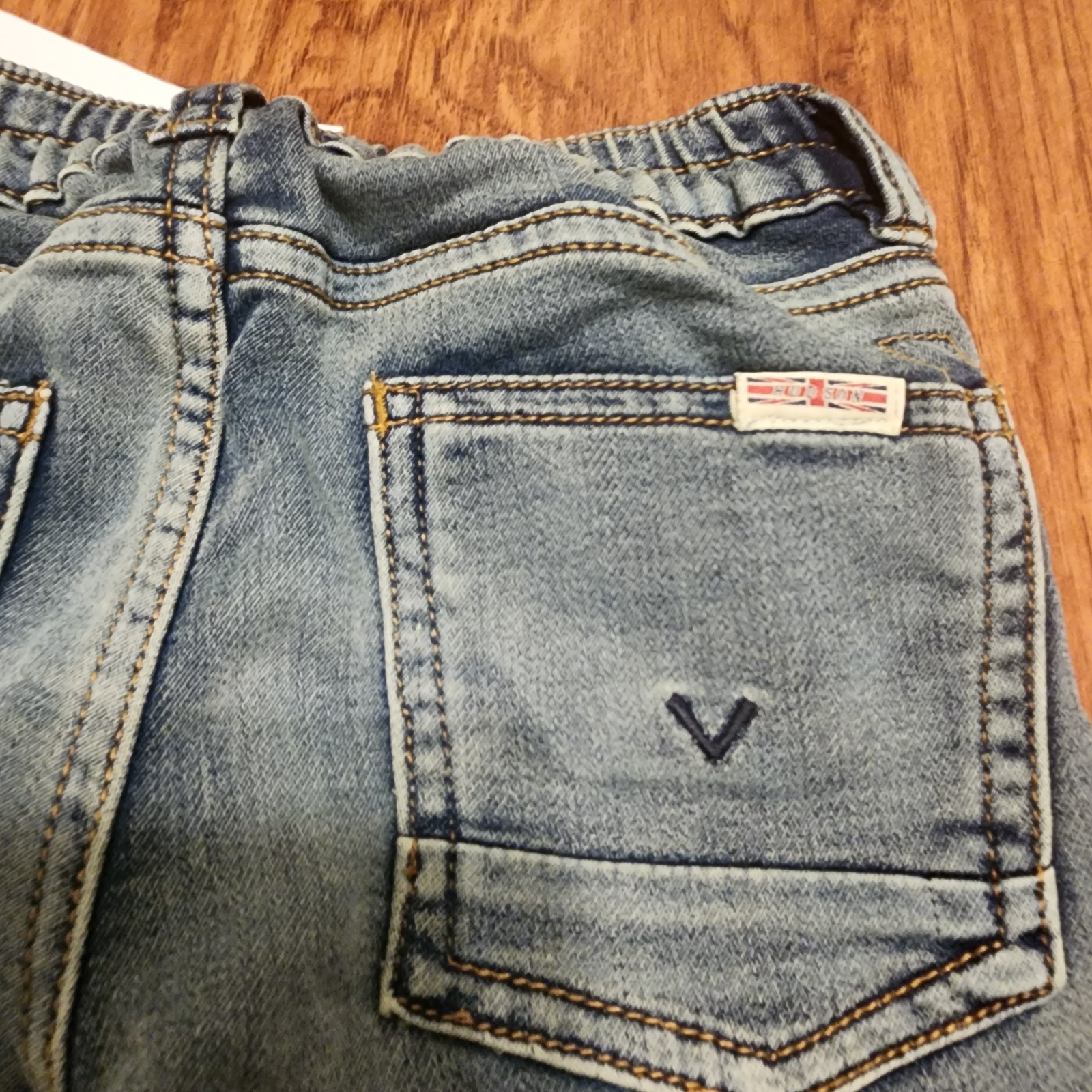 New Hudson Kids Boys Denim Flannel Set NWT Size 3T