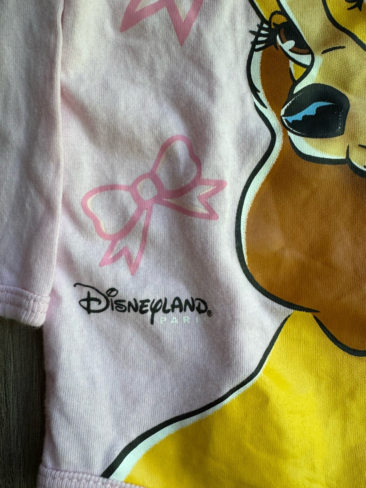 DISNEYLAND PARIS LADY AND THE TRANP BABY 12MONTH BODYSUIT ONE PIECE
