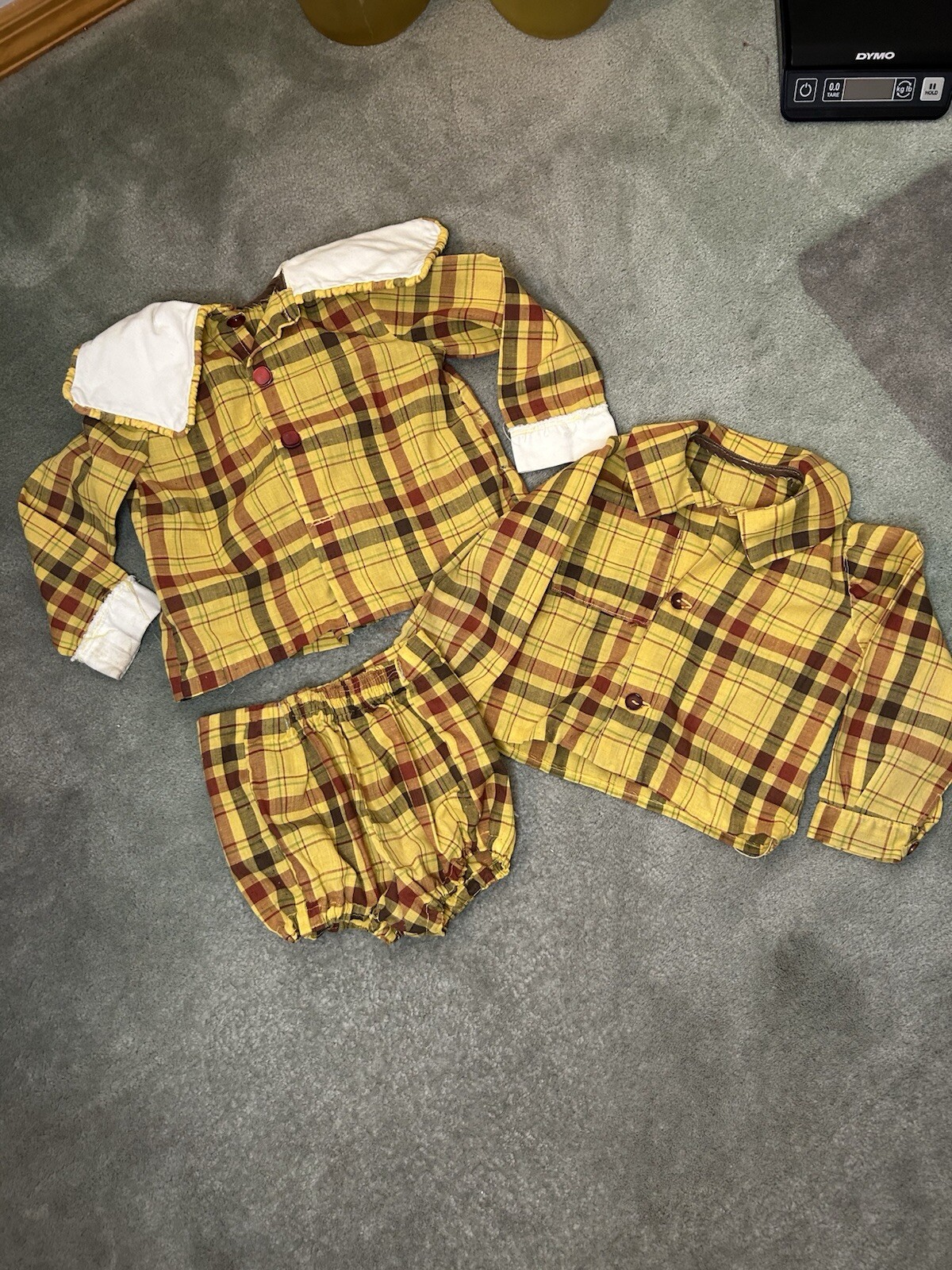 Vintage Retro 70s Era Toddler Or Infants 3-piece Clothing Set