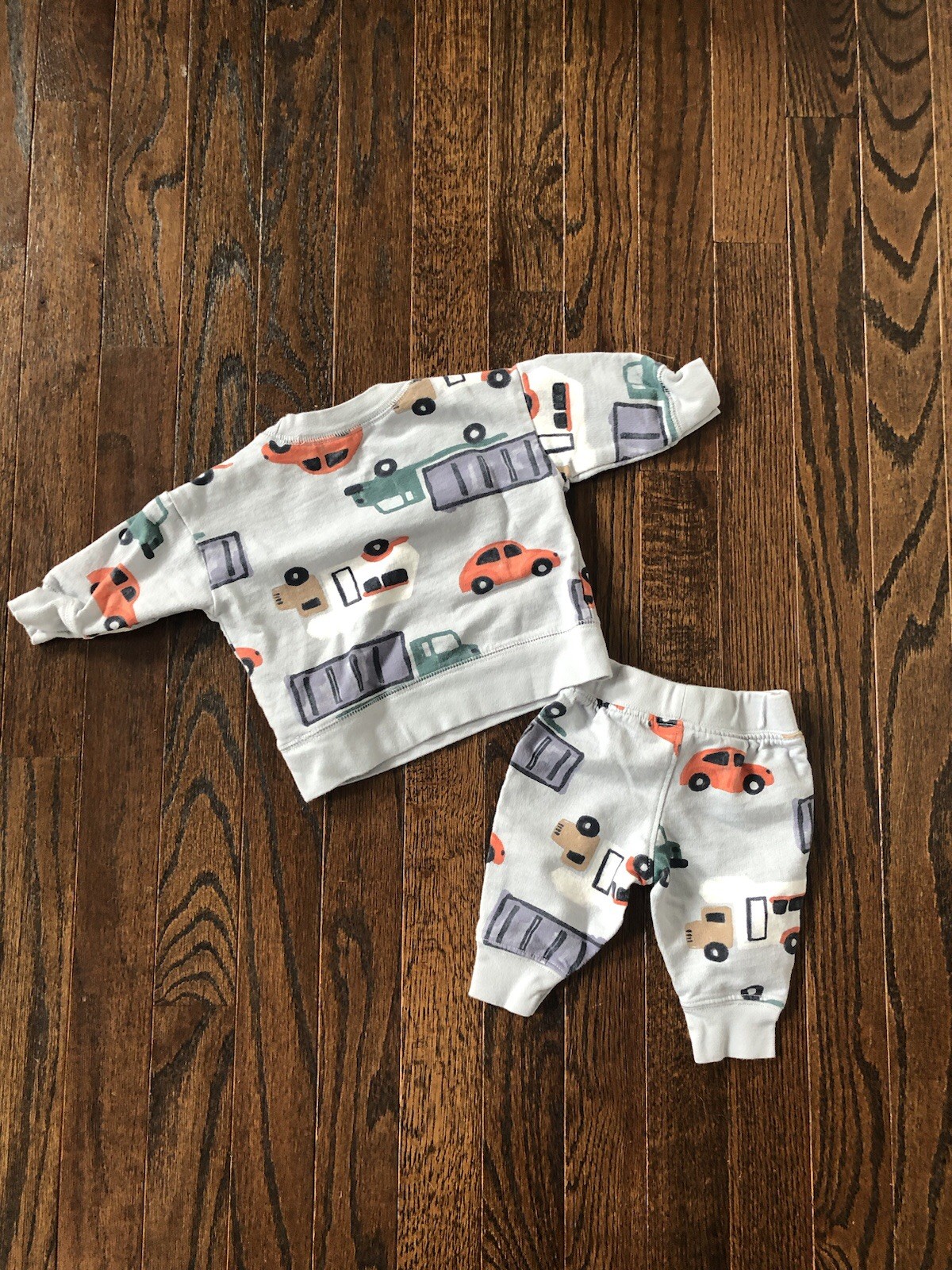NWOT* Carter’s Just One You Boys 3M 2-Piece Trucks Sweatshirt & Jogger Pants Set