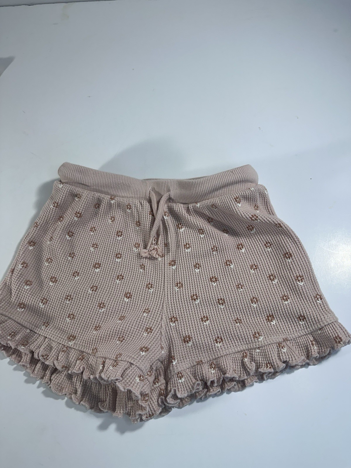 Tyler Easy Peasy Organic Cotton 2-Piece Set 4 T Pink Textured Top And Shorts