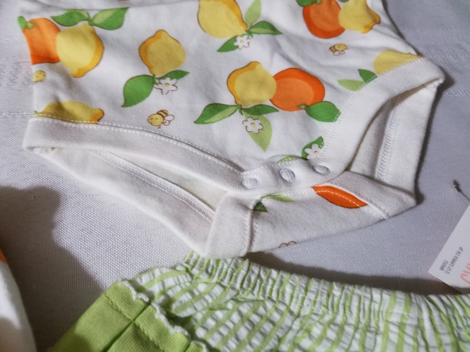 Gymboree Lemon Bumblebee 0-3 Month Romper Bodysuit Bloomer Hat Outfit New