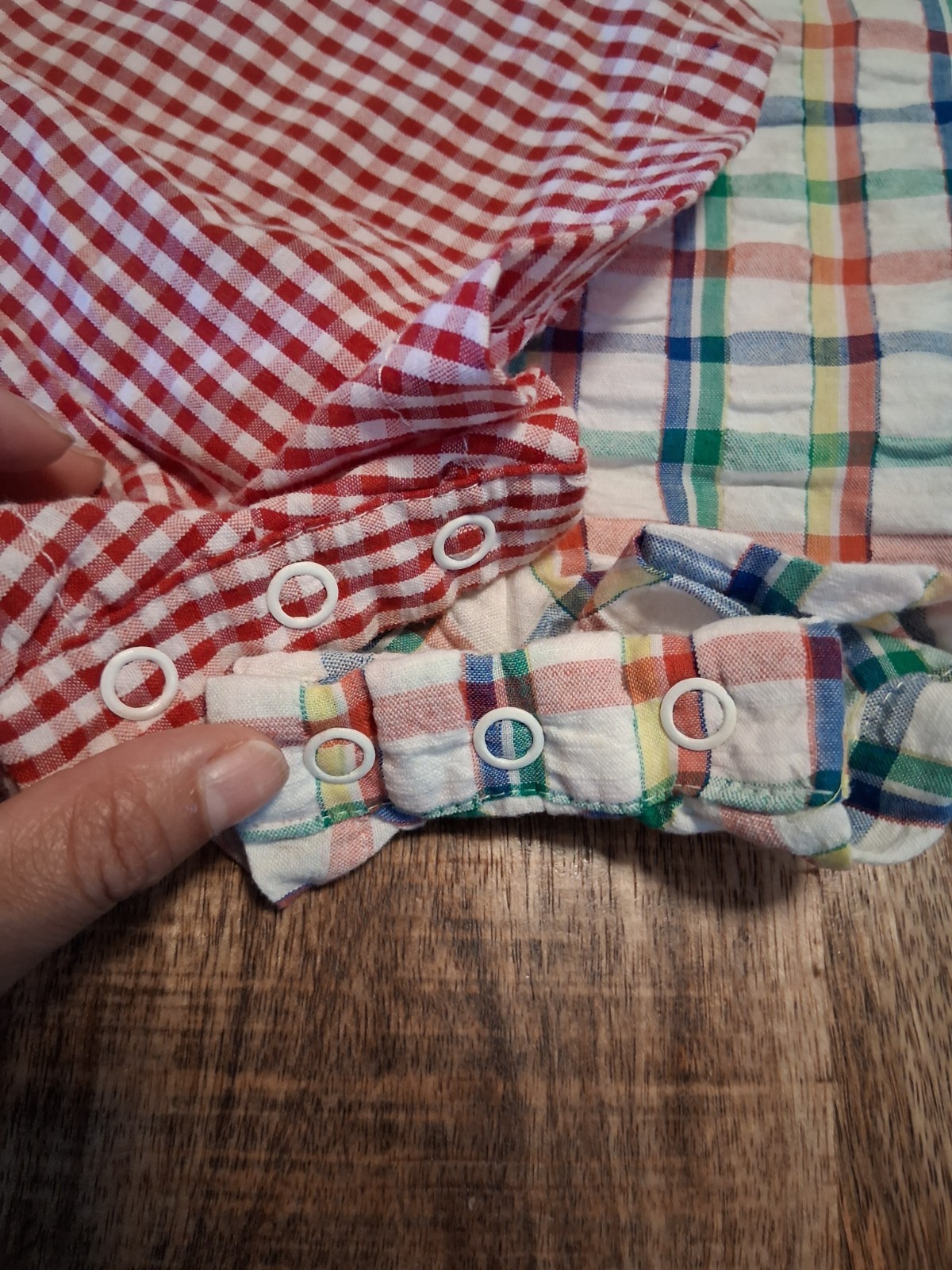 2 RARE VTG 90s Hush Puppies Pups 2 Piece Clothing Sets Colorful Fish/Airplane