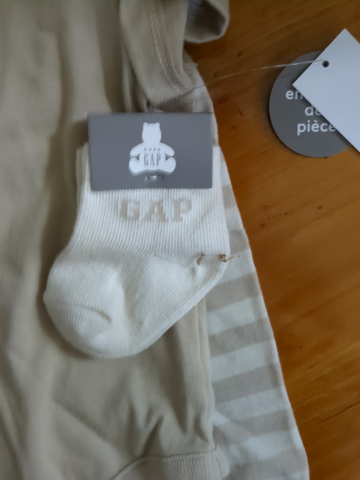 Baby Gap 0 To 3 Months Outfit Adorable New Socks Pants Shirt Free Shipping
