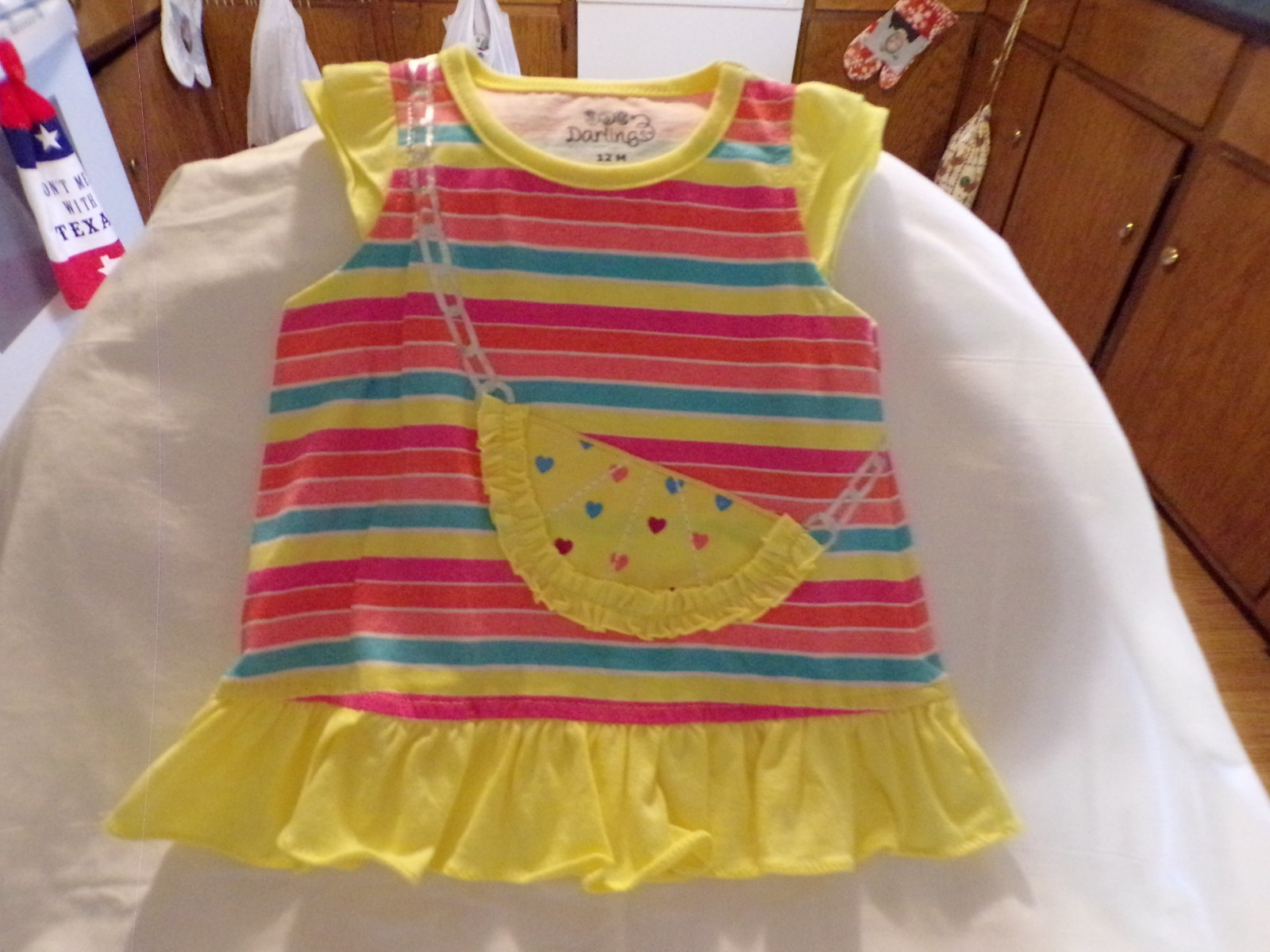 Adorable Girls DDG Darlings Easter/Summer Dress Multicolor Size 12 Months