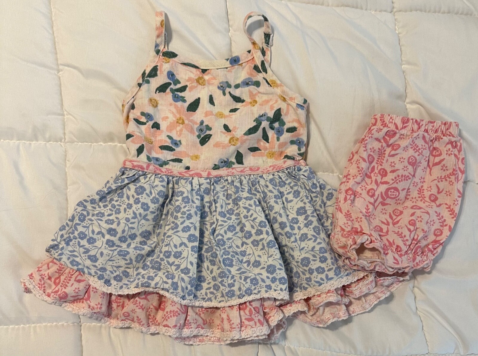 SweetHoney Tunic and Bloomers Shorts Set Girls Size 4T