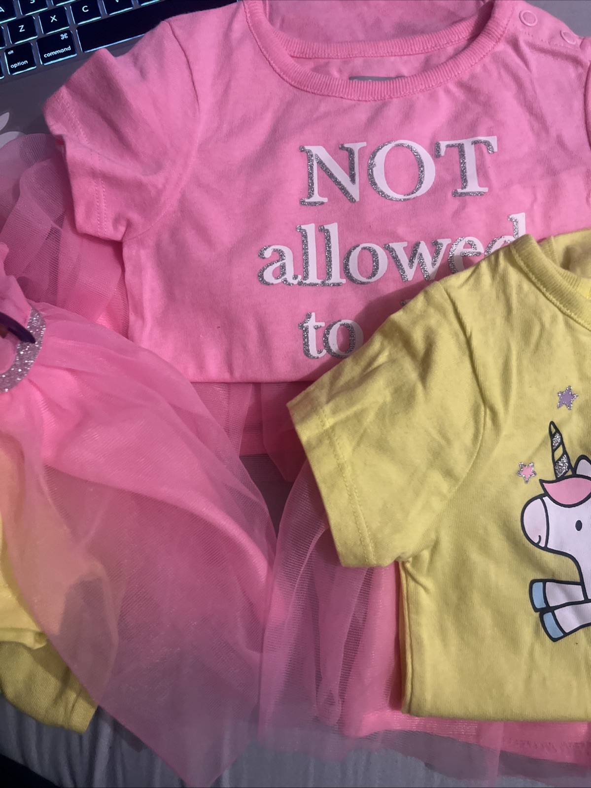 Garanimals Body Suit with Pink Tutu 18 Months Baby Girl