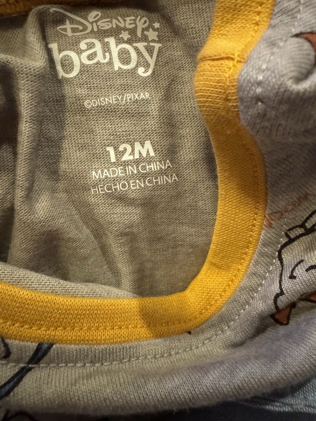 NWT Disney Baby Toy Story 2 Piece Buzz Lightyear Woody Overalls Shirt 12 Months