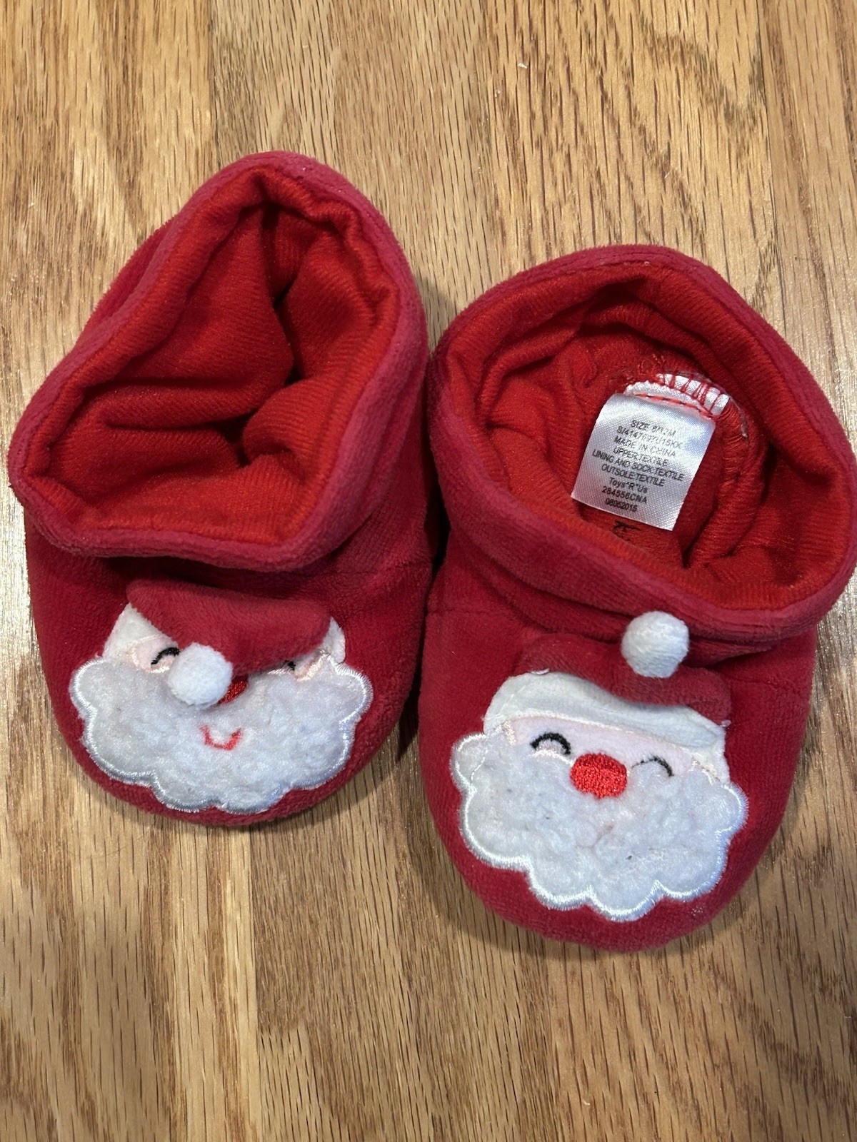 Santa Claus Christmas Outfits Toddler 12 Months Carters Shirt Pants Hat Booties