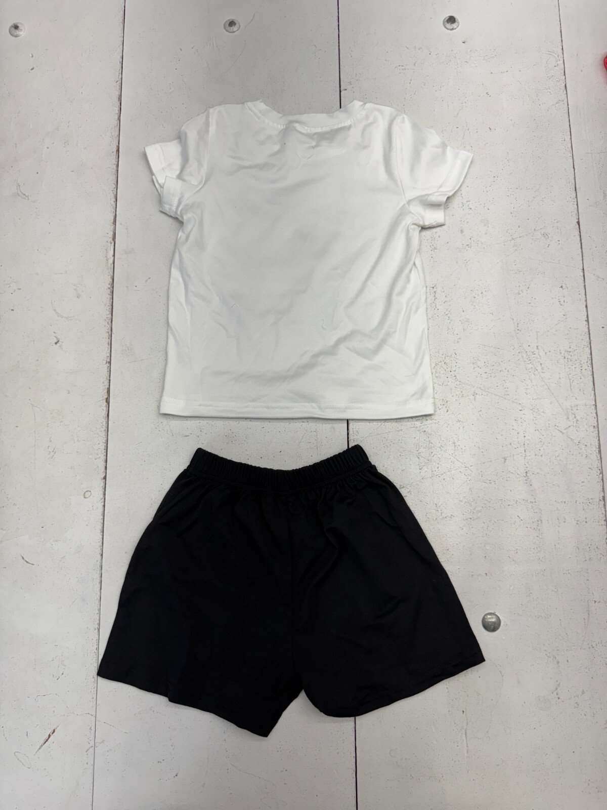 Shein Black White Rodeo Graphic 2 Piece Outfit Set Boys Size 3-4 Years
