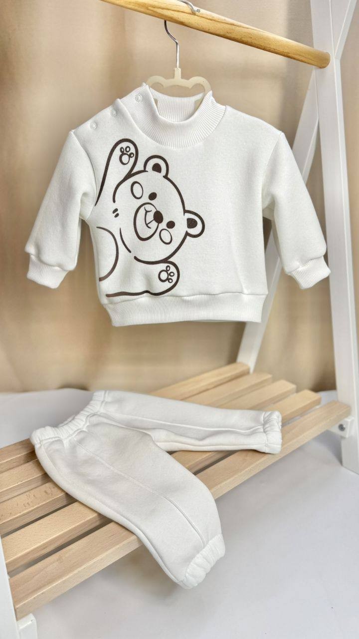Baby Outfit Set Sweatshirt + Pants Cotton 80-86cm 12-18 Months 18-24 Months