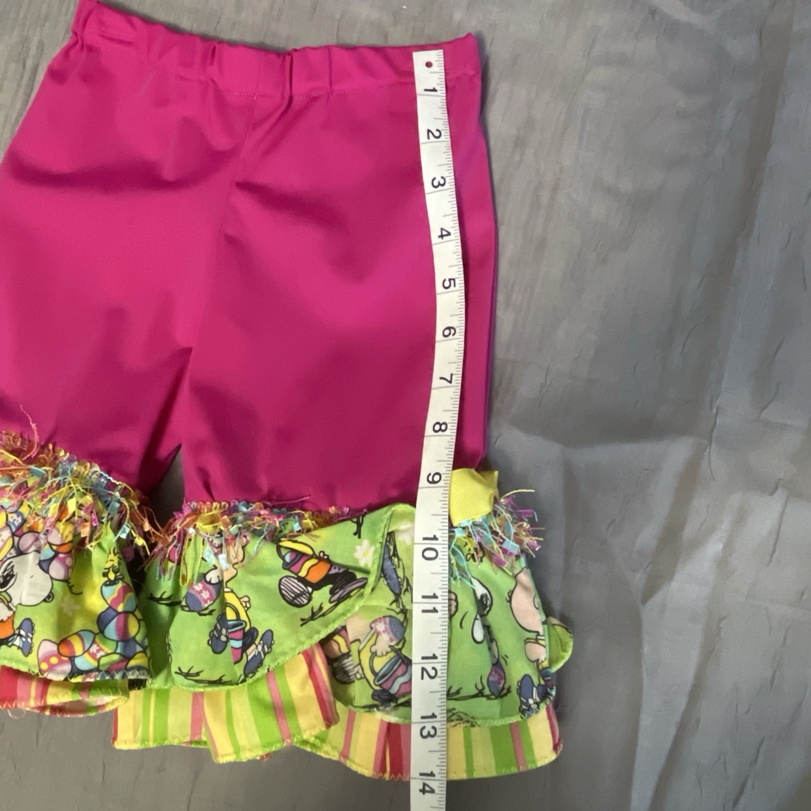NEW Vintage Handmade 2pc Pageant wear 24 mth Easter Snoopy Charlie Brown Peanuts