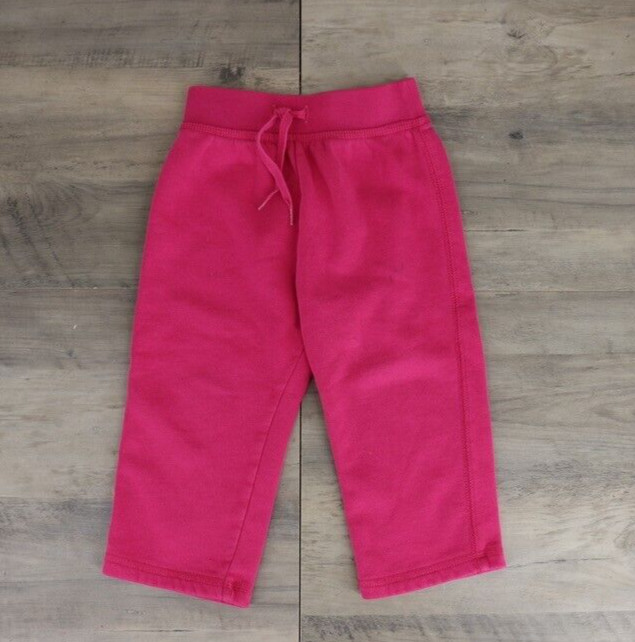 Baby Girls 24 Months 2T Clothing Lot Pink Pants & Short Sleeve Shirts Bundle 3pc