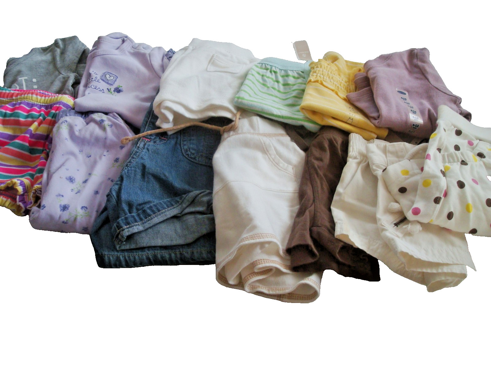Girls Clothes 13 pieces Sizes 6-12 Months NEW