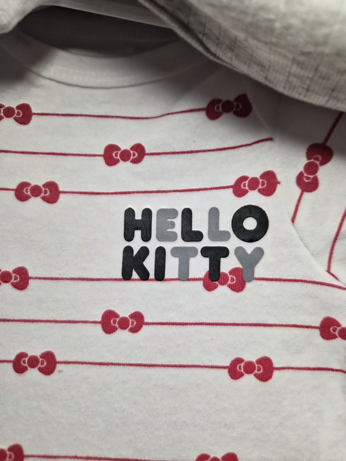 9 Months 3-Set Hello Kitty Baby Long-Sleeved One-pieces – New, see description
