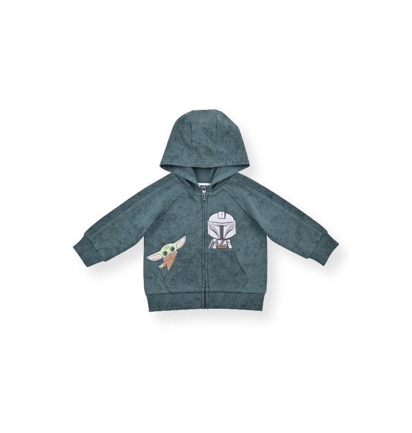 Star Wars The Mandalorian Baby Yoda 3 Piece Hoodie, Tee Shirt & Jogger Set NWT