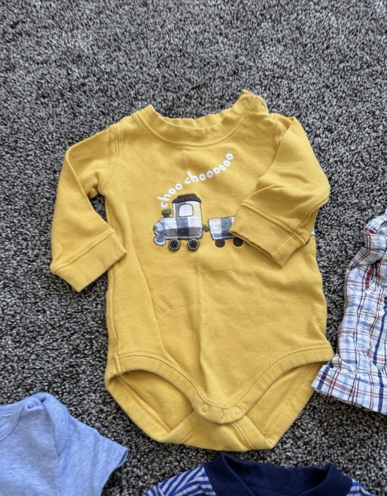 Lot Of 3-6 Months Baby Boy Clothing 6 Piece Months Mixed Brands.