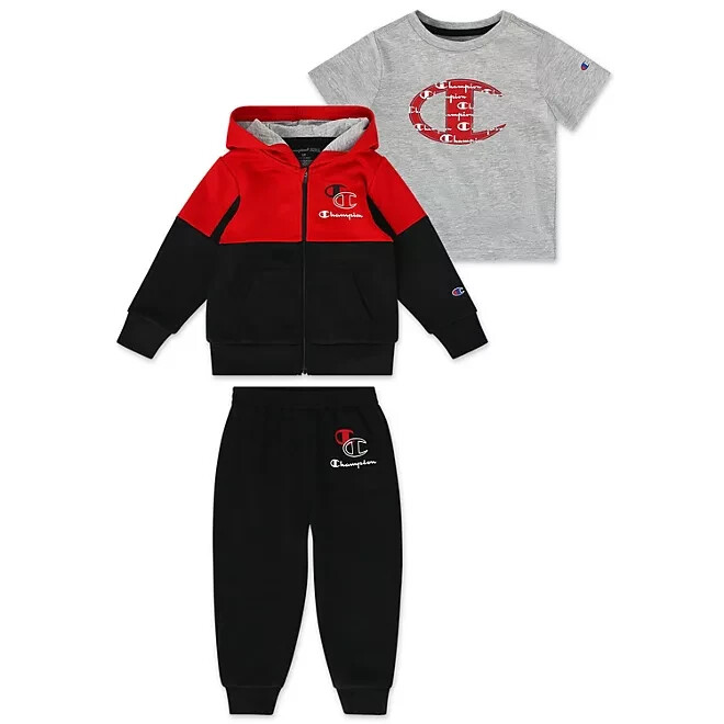 Champion Toddler Boys’ 3 Piece Active Set