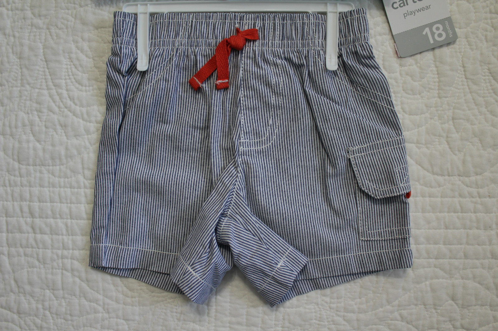 NEW BABY BOYS CARTERS 2 PIECE SET SHIRT SHORTS LITTLE SNAPPY CRAB IRRESISTIBLE