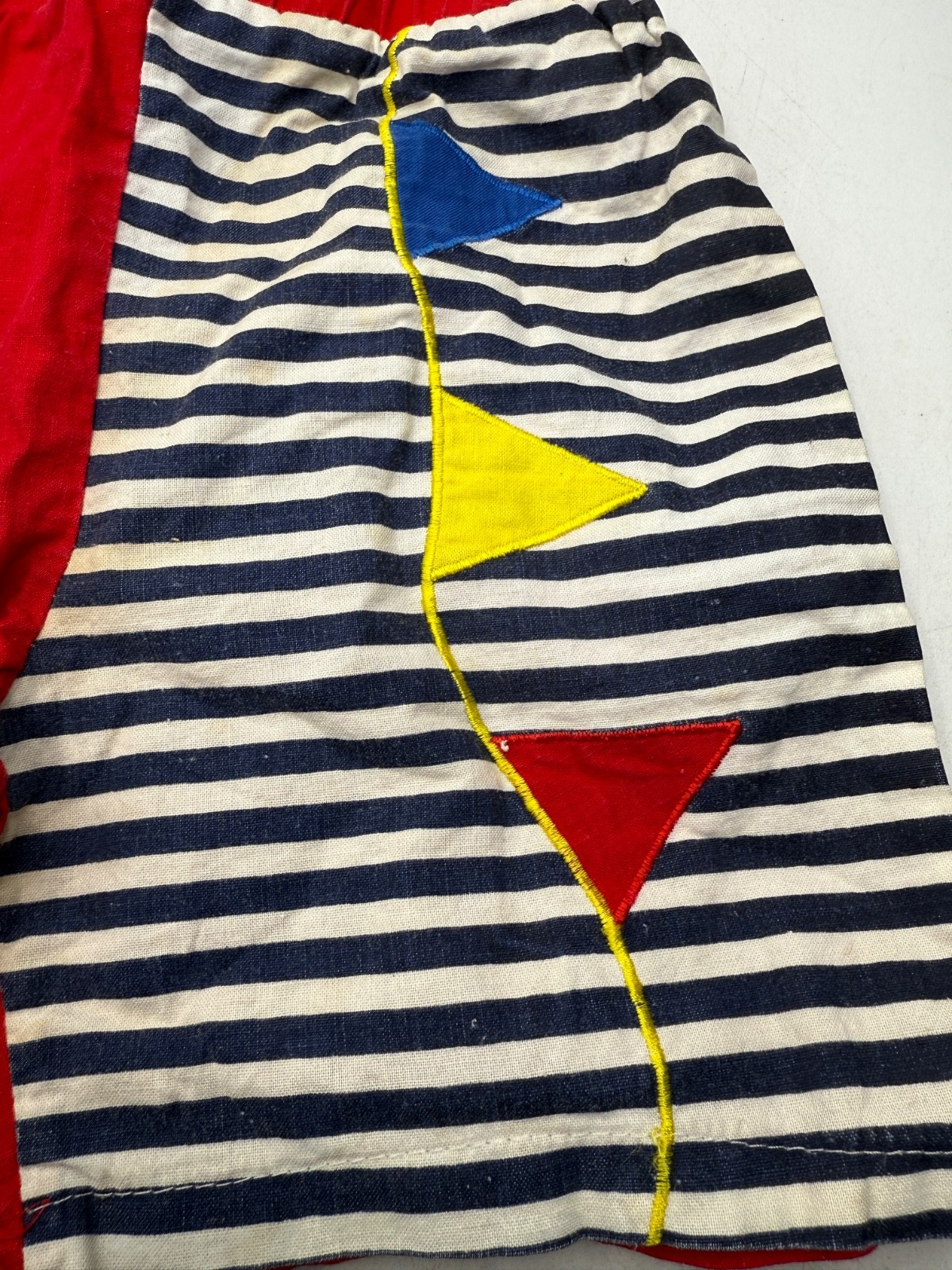 Vintage Kids 24 Month Sailor Outfit Little by Little Multicolor Short and Shorts