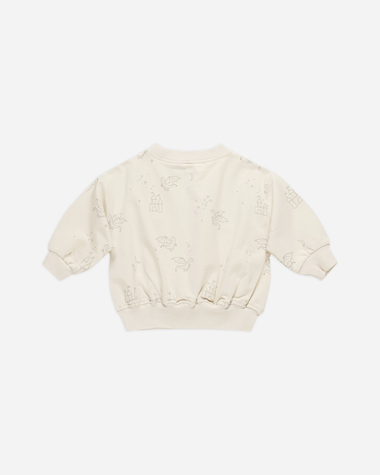 Quincy Mae Relaxed Sweatshirt Dragons 2-3 Years Toddler Top Soft Comfortable