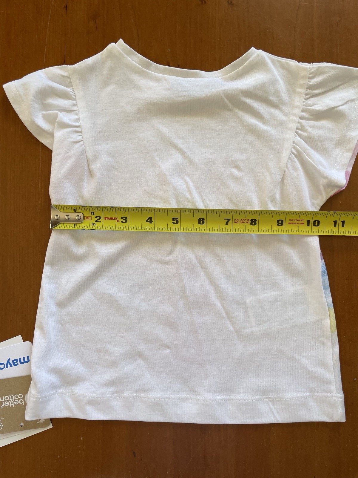 Mayoral NWT Pink/wht/Orange Seaside Girl Top & Coordinating Leggings-4T