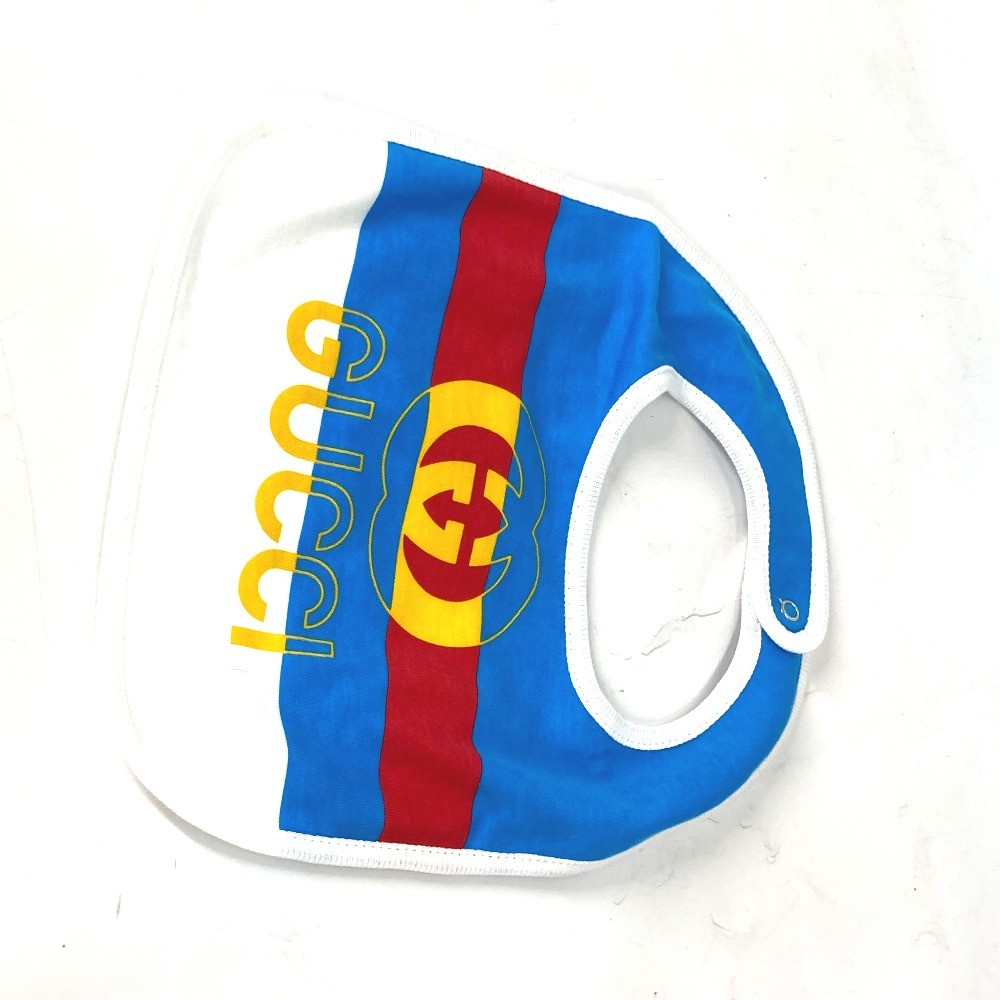 GUCCI 516326 BABY 3 piece gift set Romper & knit hat & bib Knit hat Unused