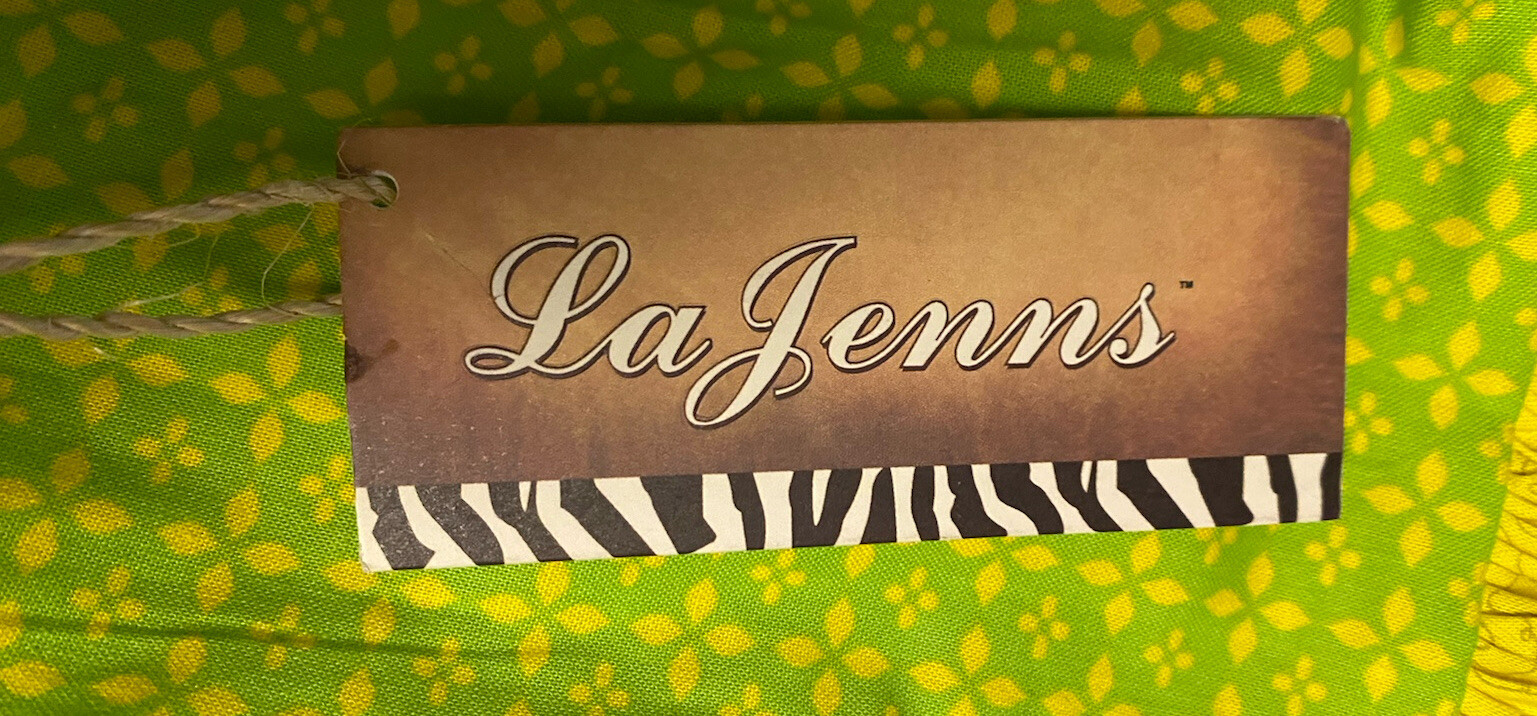 Girls NWT LaJenns Pants Set & Dress Top Embroidered 2 Piece Free Bow 4T