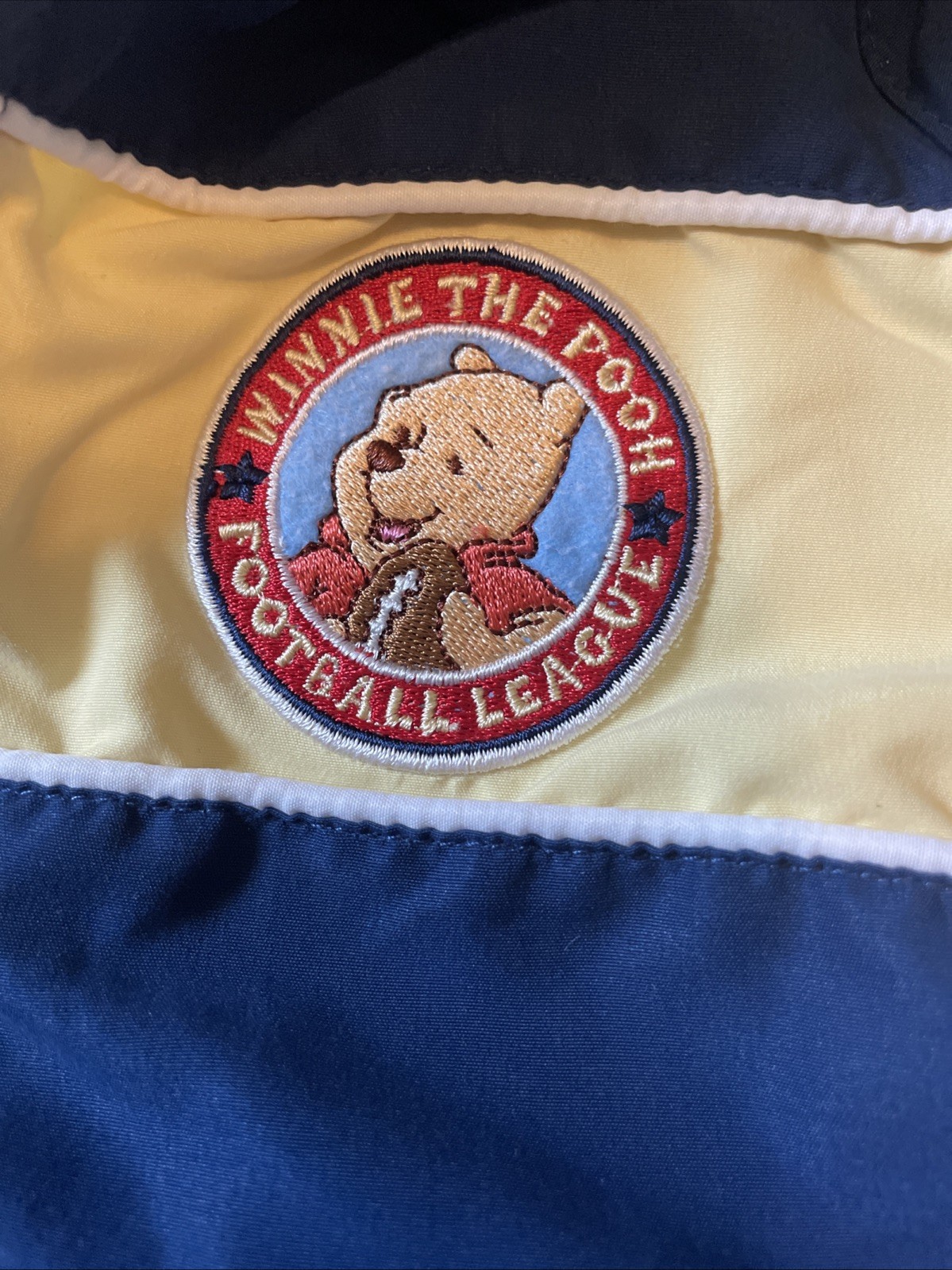 Vintage Y2K Disney Winnie The Pooh Newborn Matching 3-Piece Football Set