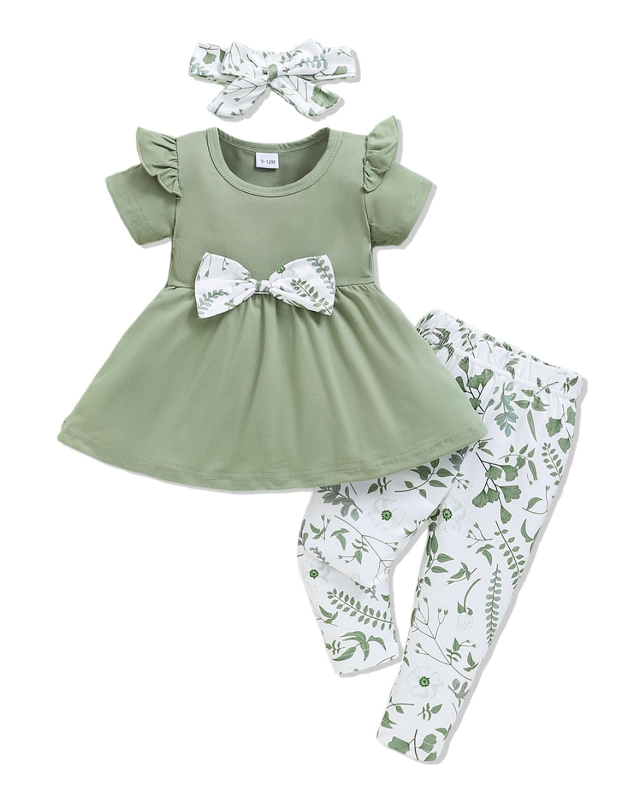 Baby Girl Clothes Toddler Girl Outfits Floral Shirt Pants Infant Girl Spring …