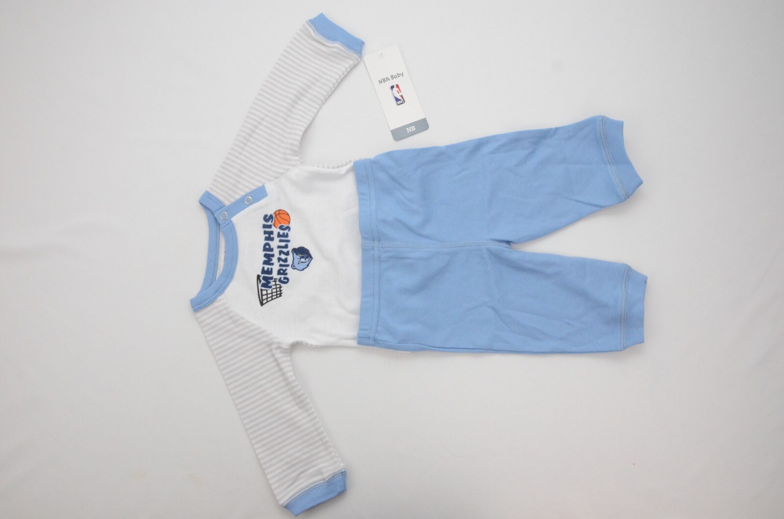 NBA Memphis Grizzles Baby 2 Piece Shirt/Pants Size 6 Months New with Tags