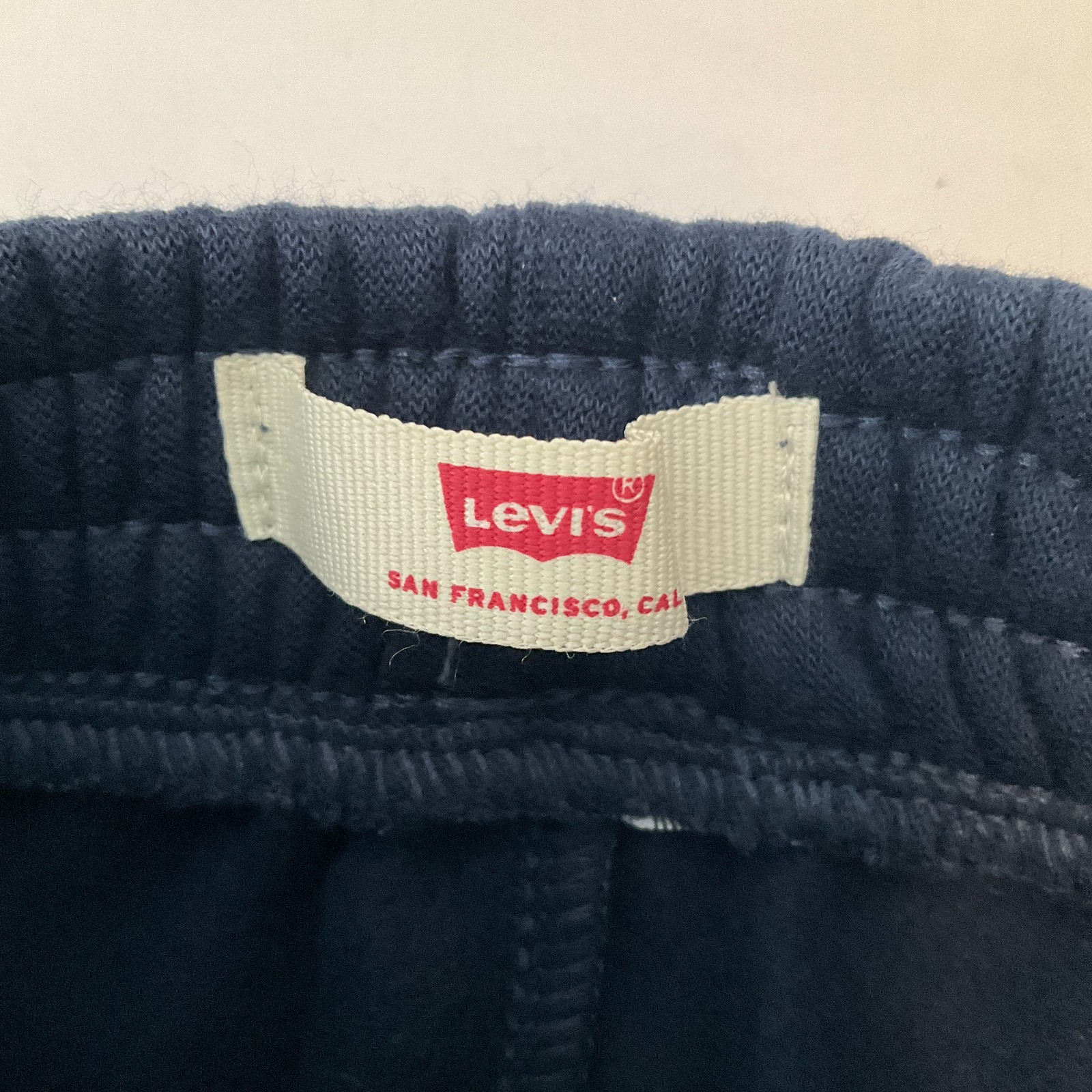 Levis Pullover Hoodie And Sweatpant Set Toddler Size 3T Blue Stretch Graphic