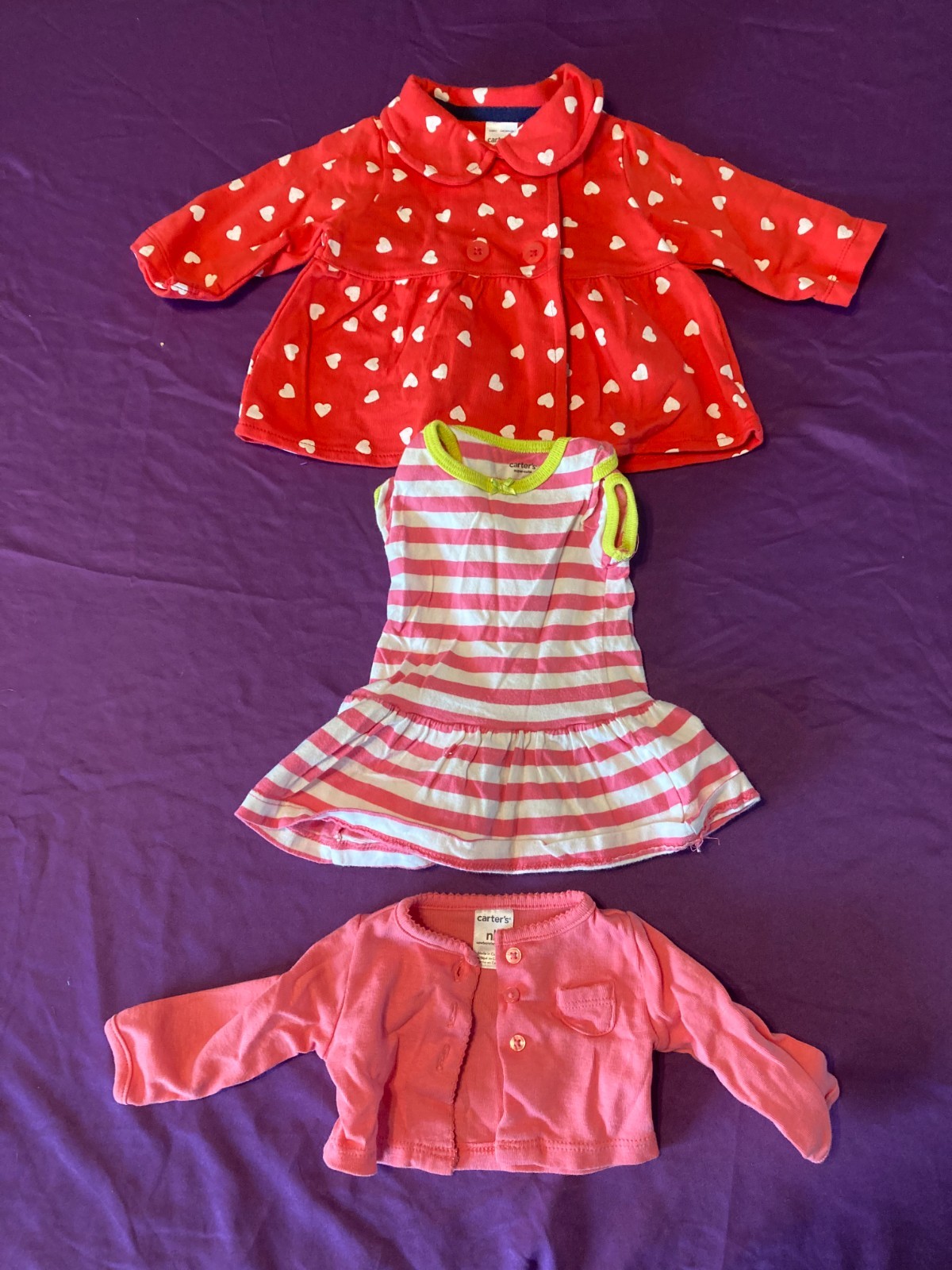 HUGE Baby Clothing Lot Sizes NB to 6m 100+ PIECES