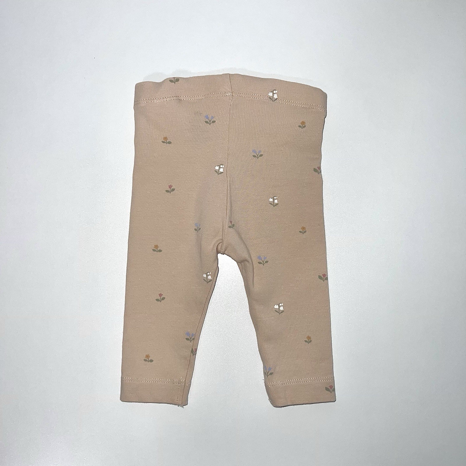 H&M Baby Organic Cotton Ruffle Collar Romper & 2-Piece Set Beige Size 0-3 Months