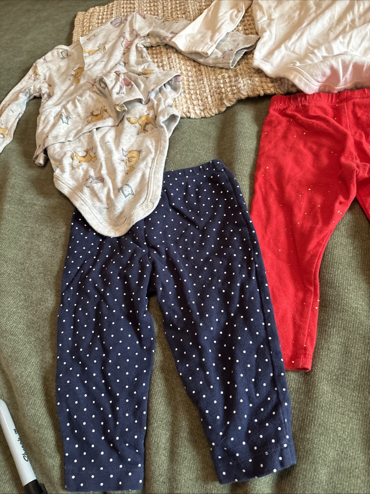 Baby Girl 6-9 Months Winter Outfits Disney Minnie Mouse Carters & More Bodysuits