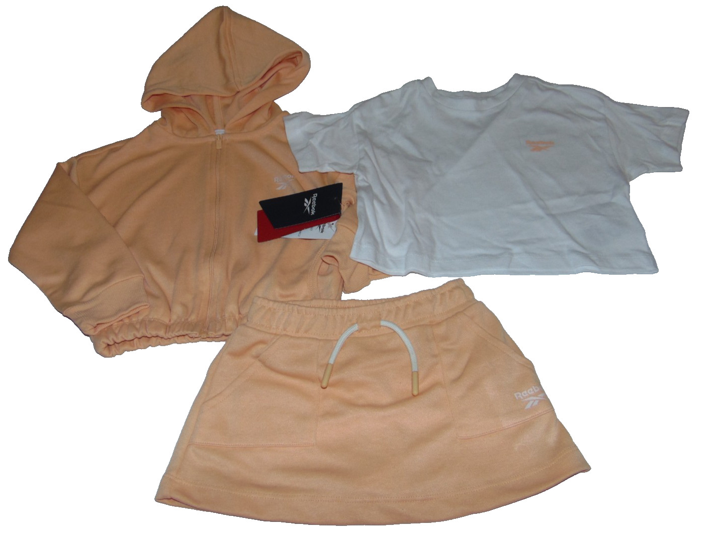 ~NWT Girls REEBOK 3-PC Hoodie Outfit set/Lot! Size 3T Super Cute FS:)~